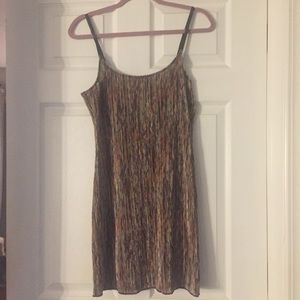 Multi colored mini dress